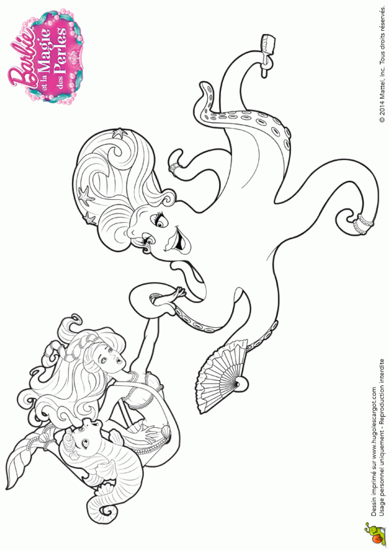 Frais Barbie Et La Magie Des Perles Coloriage | Meilleur dedans Barbie Et La Magie Des Perles