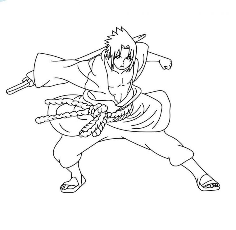 Free Printable Naruto Coloring Pages pour Coloring Naruto