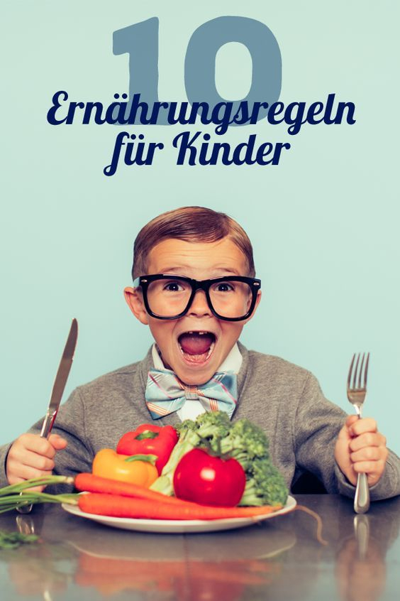 Gesunde Ernährung Für Kinder: 10 Goldene Regeln. # destiné Gesunde Ernährung Für Kinder