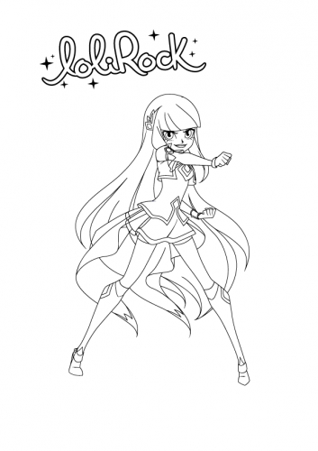 Idee 18 Coloriage Lolirock Ã Imprimer | Coloriage Ladybug tout Lolirock Coloriage Gratuit