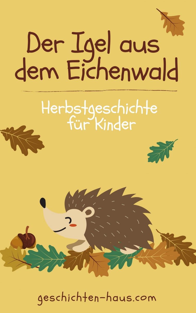 Igelgeschichte / Herbstgeschichte Für Kinder | Baby Animal avec Halloween Für Kinder Erklärt