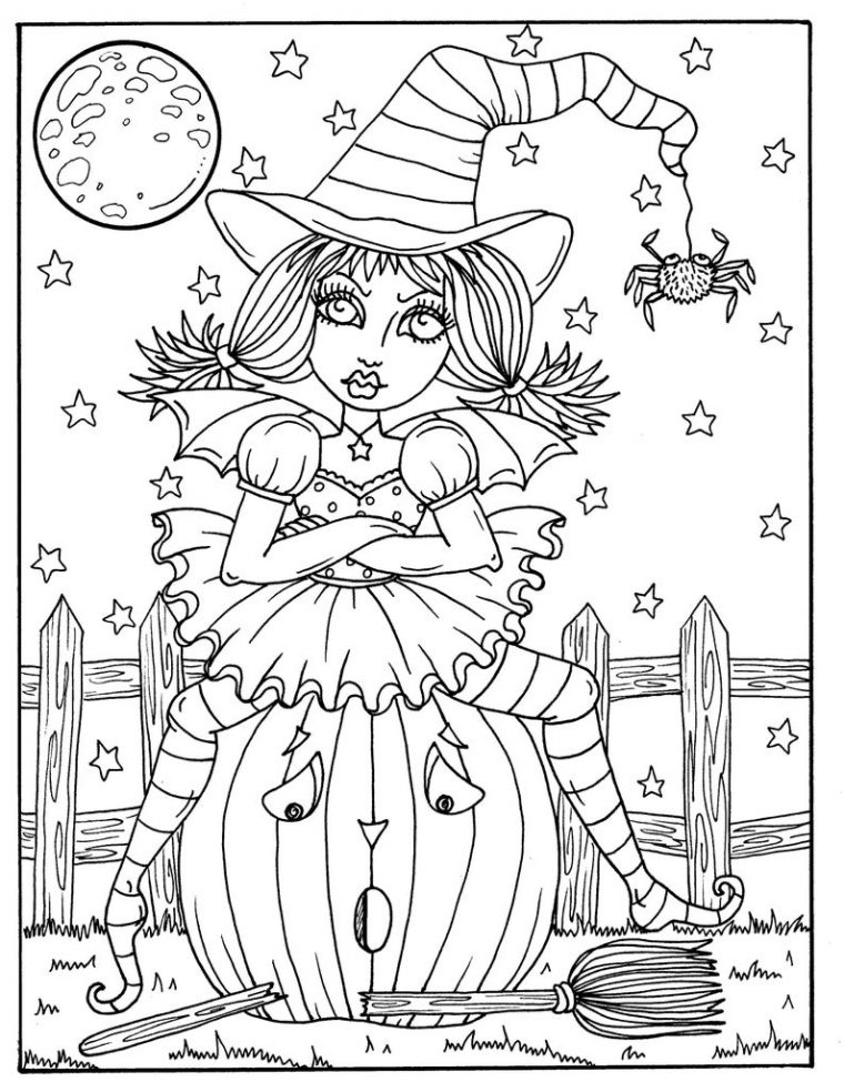 hocus pocus coloring pages