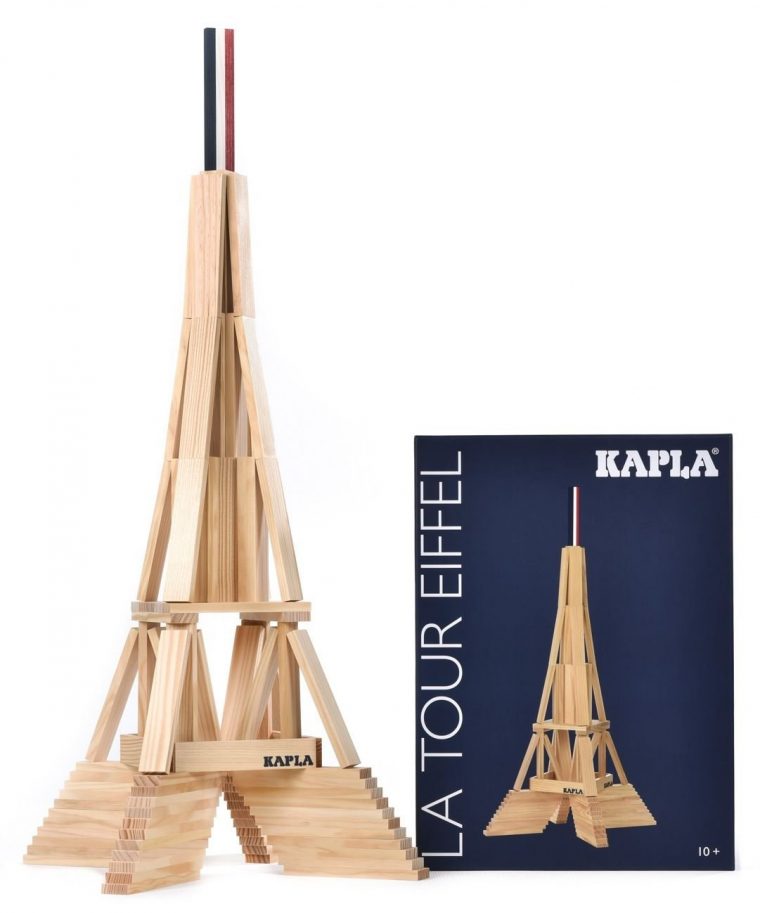 Kapla – Kapla Eiffel Tower Set | Playone encequiconcerne Tour Eiffel Kapla Plan