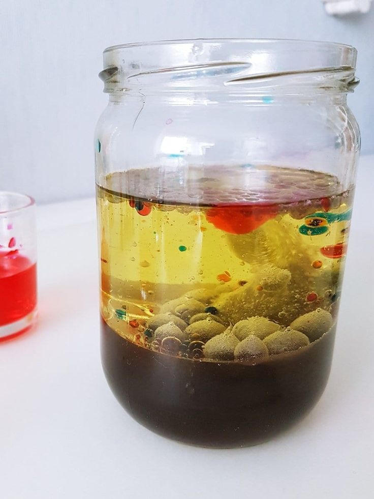 Lavalampe Selber Machen: Wasser Öl Experiment Für Kinder intérieur Experimente Mit Kindern Wasser