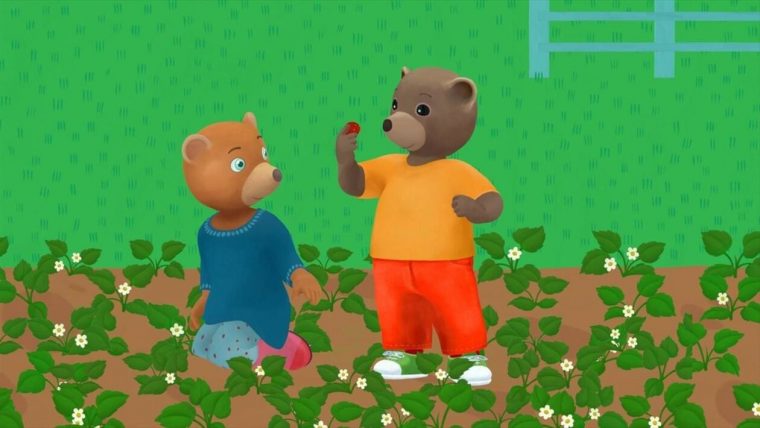 Le Goût Des Fraises – Petit Ours Brun – Télé-Loisirs à Telecharger Petit Ours Brun