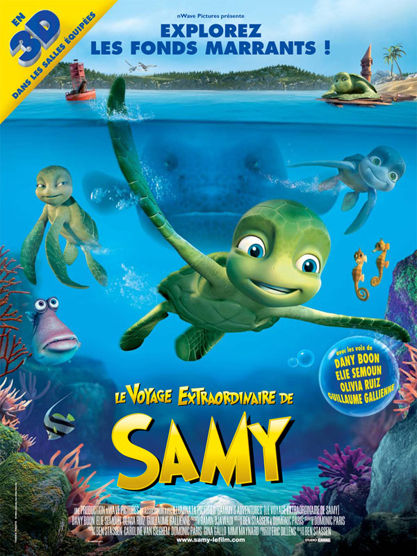 Le Voyage Extraordinaire De Samy – Film 2010 – Allociné concernant Coloriage Samy La Tortue