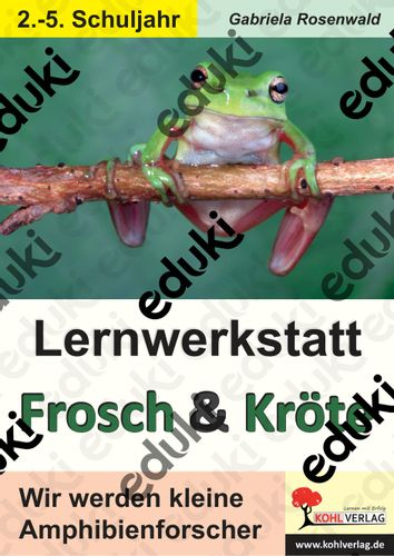 Lernwerkstatt Frosch & Kröte – Unterrichtsmaterial Im Fach dedans Unterschied Frosch Und Kröte