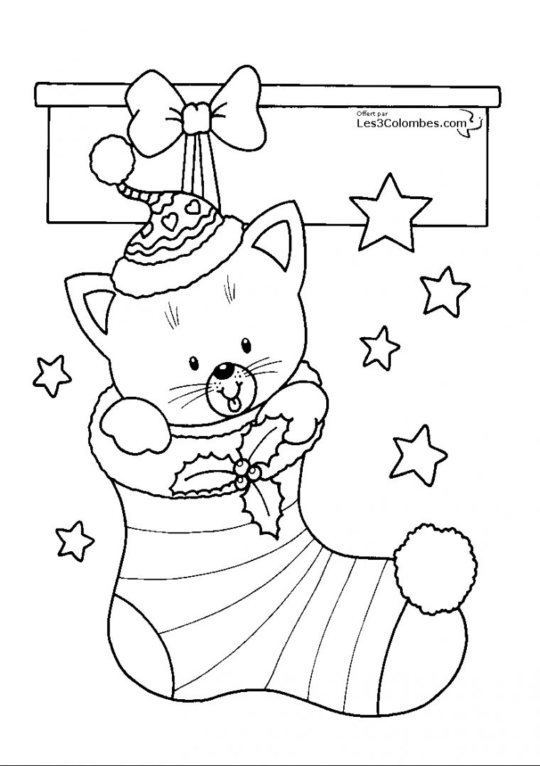 Les Coloriage De Noel pour Coloriage Noel Gratuit Imprimer