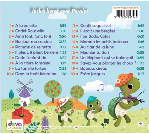 Les Plus Belles Comptines Des Tout-Petits ( Cd + Livret encequiconcerne Comptines Pour Les Tout Petits