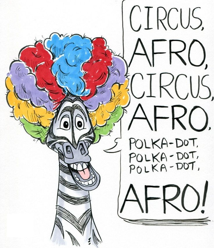 Madagascar Afro Circus | Madagascar Movie, Afro, Madagascar intérieur How To Draw Marty From Madagascar