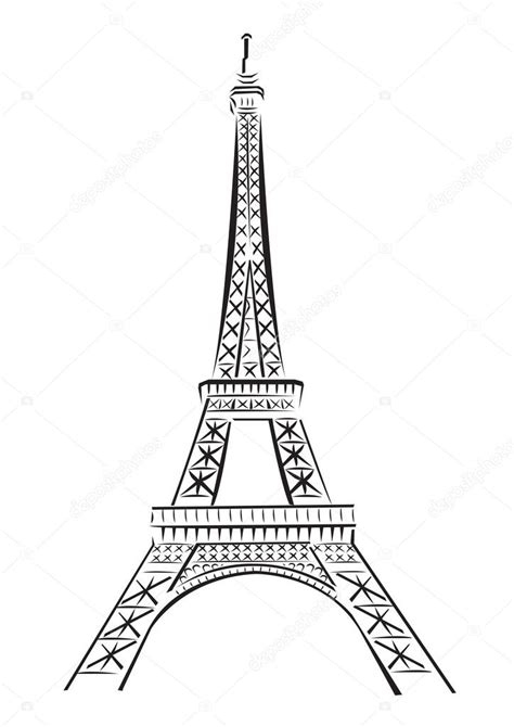 Modele De Tour Eiffel Dessin – Tu Vas Voir Ce N'Est Pas concernant Comment Dessiner Une Tour Eiffel