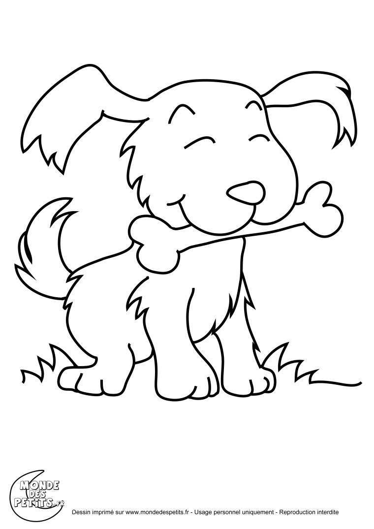 Monde Des Petits – Coloriages À Imprimer destiné Coloriage De Chiot Trop Mignon À Imprimer