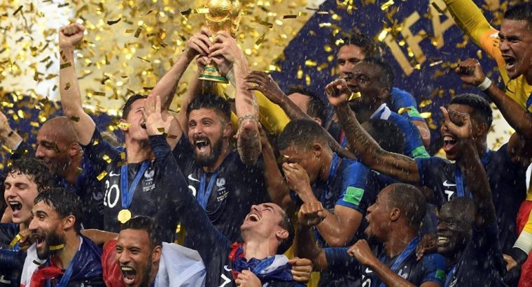 Mondial 2018: La France S'Offre Son Second Titre – Sputnik concernant Coloriage Coupe Du Monde 2018 France