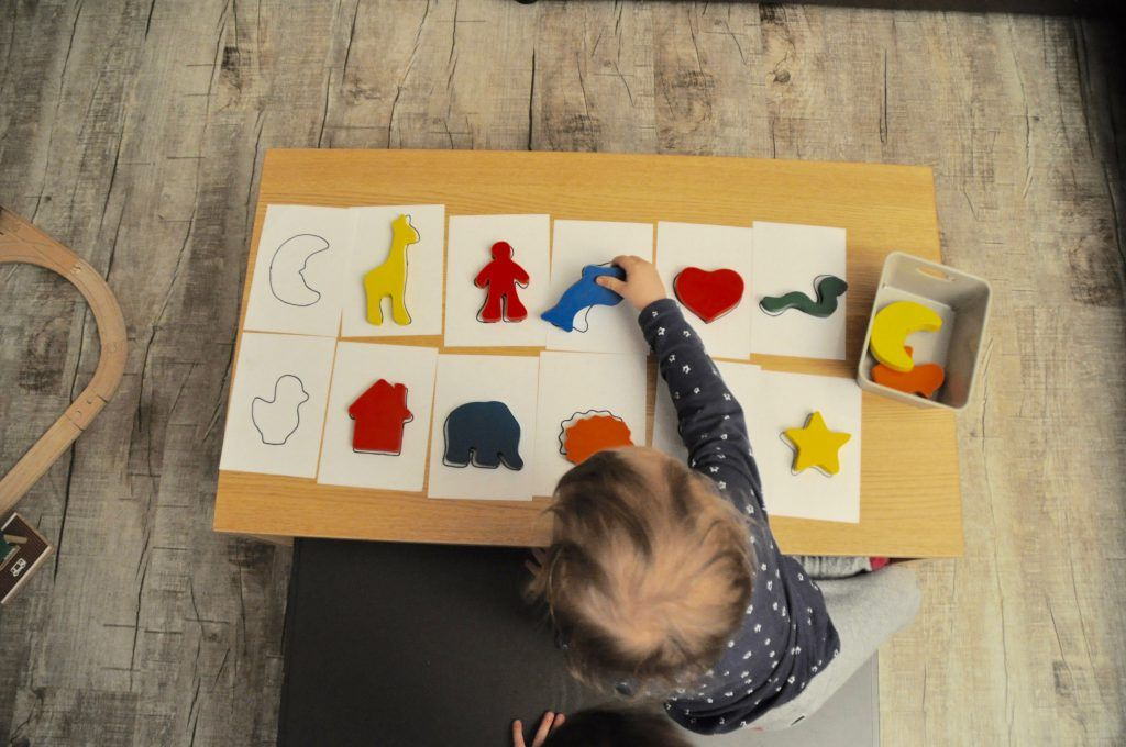 Montessori-Inspirierte Spiele Selber Machen - Farben dedans