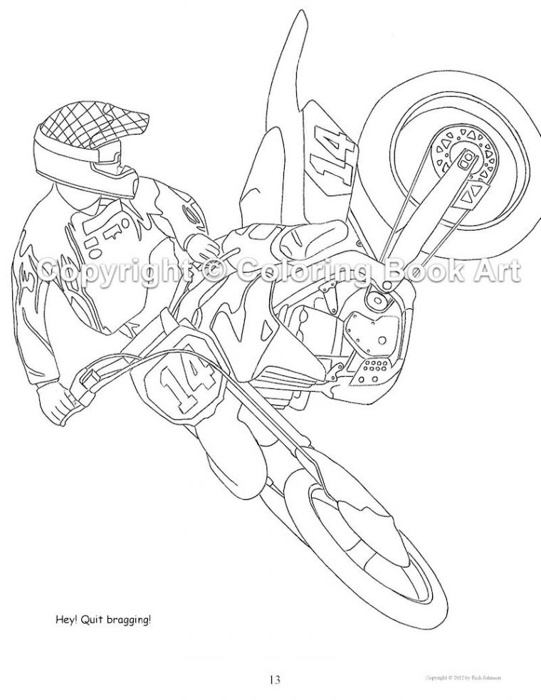 Motocross Kleurplaat Pgina Para Colorir Motocross Img destiné Coloriage Moto Cross Ktm