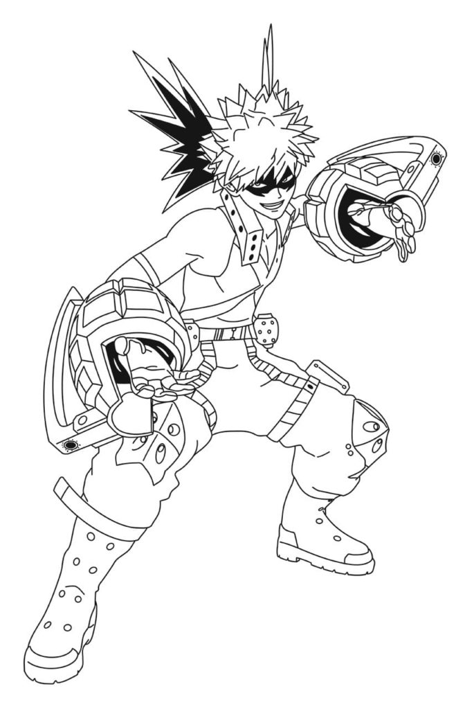 My Hero Academia A Imprimer Gratuit : Coloriage De My Hero serapportantà Coloriage My Hero Academia À Imprimer