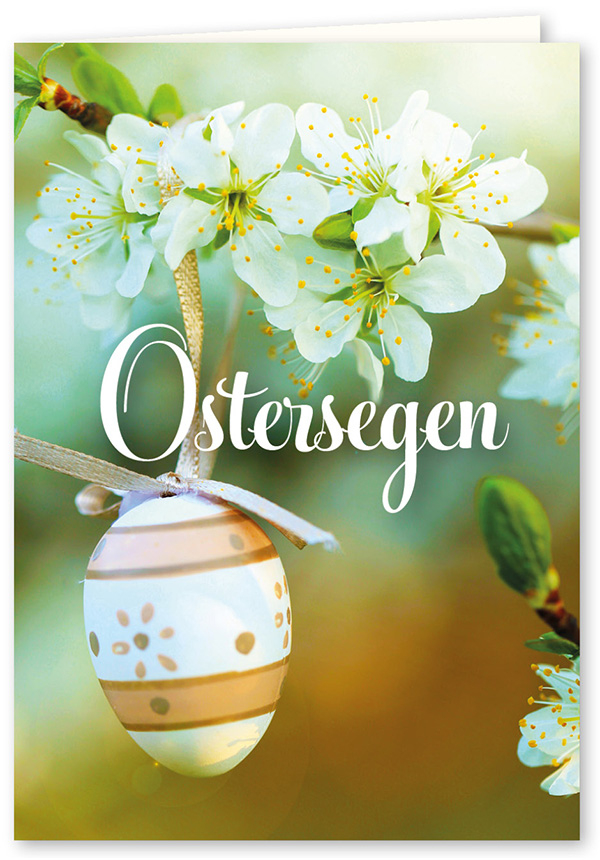 Osterkarte Doppelkarte – Frohe Ostern – Bedeutung Von Ostern destiné Ostern Christliche Bedeutung