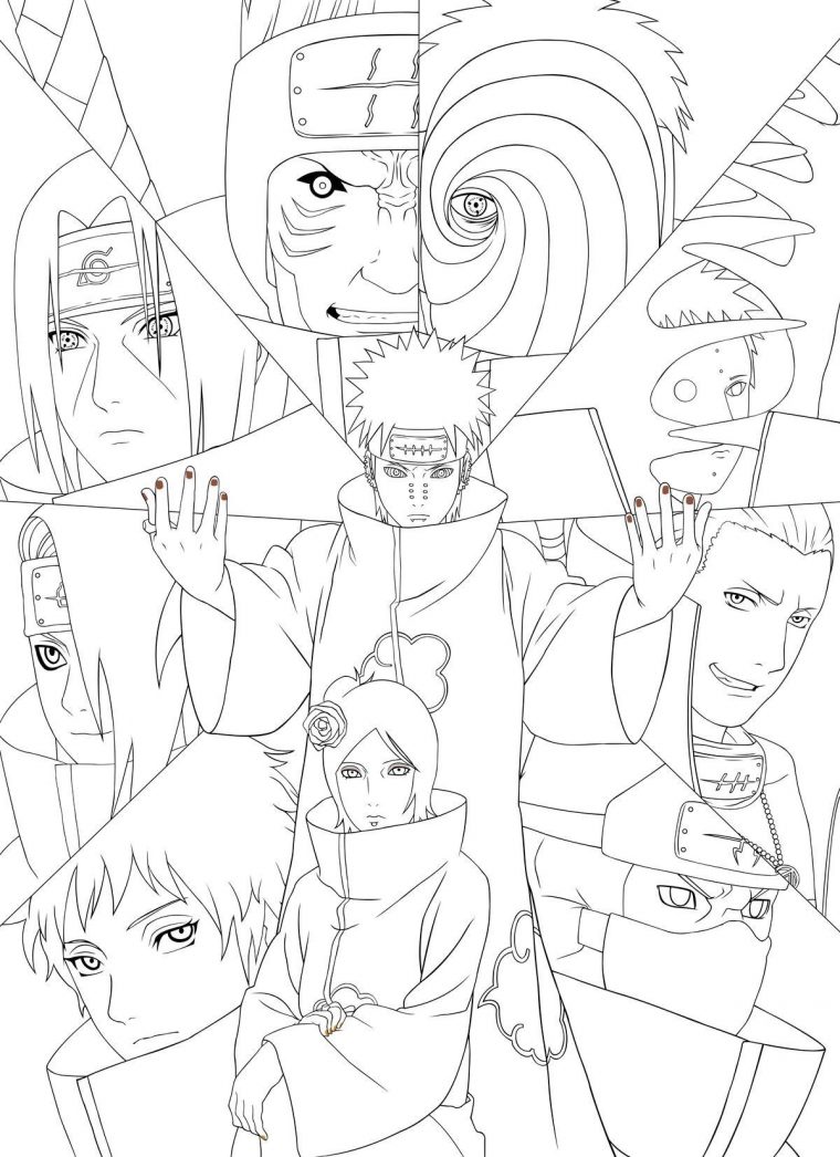 Pin By Ste Fany On Jh | Naruto Drawings, Naruto Sketch concernant Coloriage Naruto Itachi