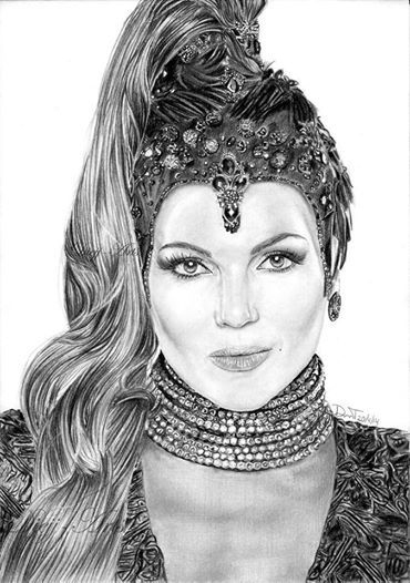 Pin By Victoria Fazio On Fan Art | Evil Queen, Female Face concernant Dessin Eva Queen