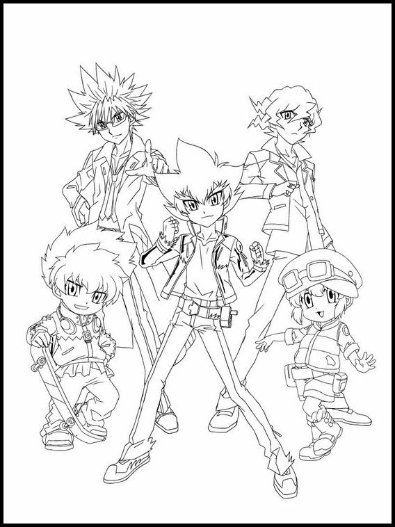 Pin On Ausmalbilder | Malvorlagen Zum Ausdrucken pour Coloriage Beyblade Turbo