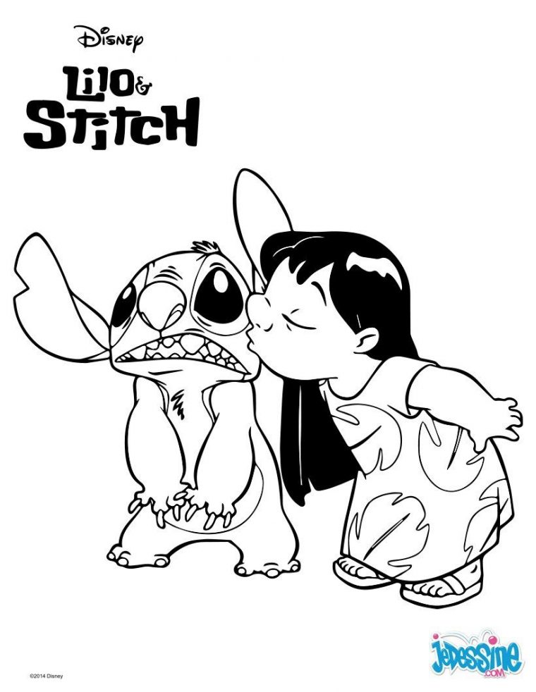 Pin On Disney intérieur Dessin À Imprimer Disney Stitch