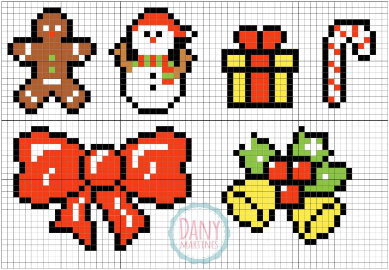 Pixel Art Noel Polaire – Pixel Art / Perles A Repasser pour Sapin Pixel Art