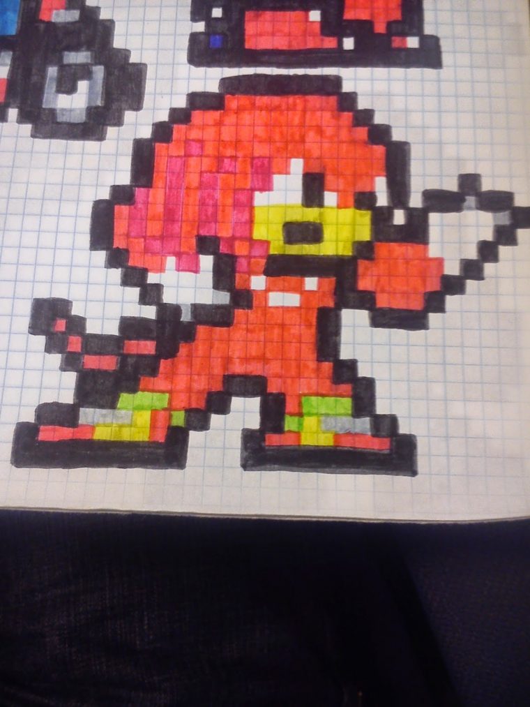 Pixel Art Spain: Sonic encequiconcerne Sapin Pixel Art