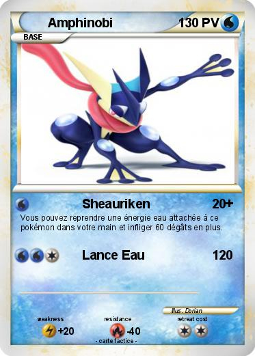 Pokémon Amphinobi 139 139 – Sheauriken – Ma Carte Pokémon à Coloriage Pokemon Amphinobi