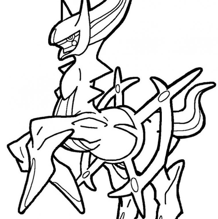 Pokemon Coloring Arceus – Hd Football dedans Arceus Coloriage