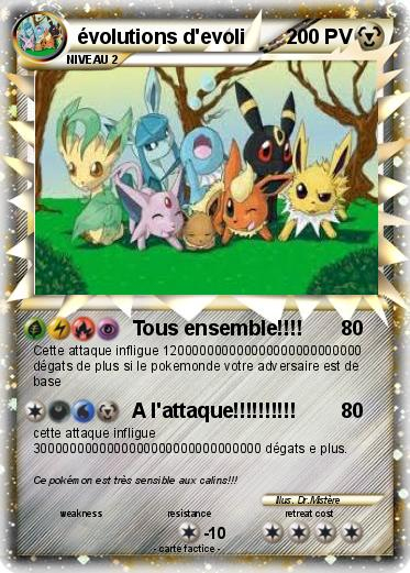 Pokémon Evolutions D Evoli – Tous Ensemble!!!! – Ma Carte intérieur Coloriage Pokemon Famille Evoli A Imprimer