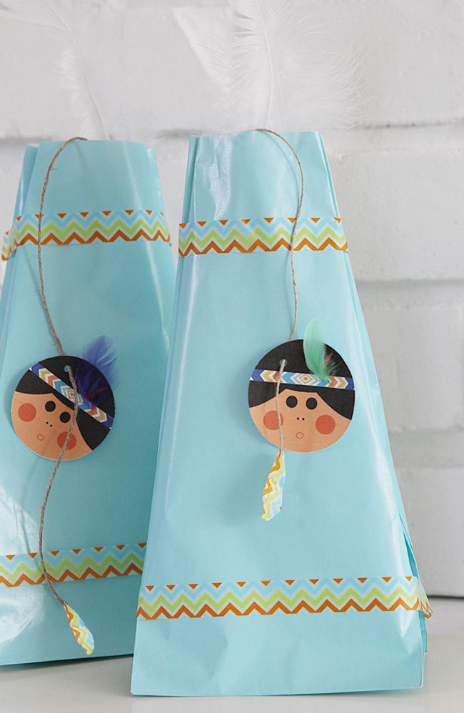 Pow Wow – Indianerparty | Kindergeburtstagblog – Minidrops intérieur Indianer Tipi Basteln