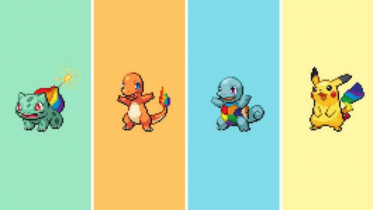 Quand Les Pokémon Attrapent Toutes Les Couleurs De L'Arc tout Legendaire Dessin Pokemon En Couleur