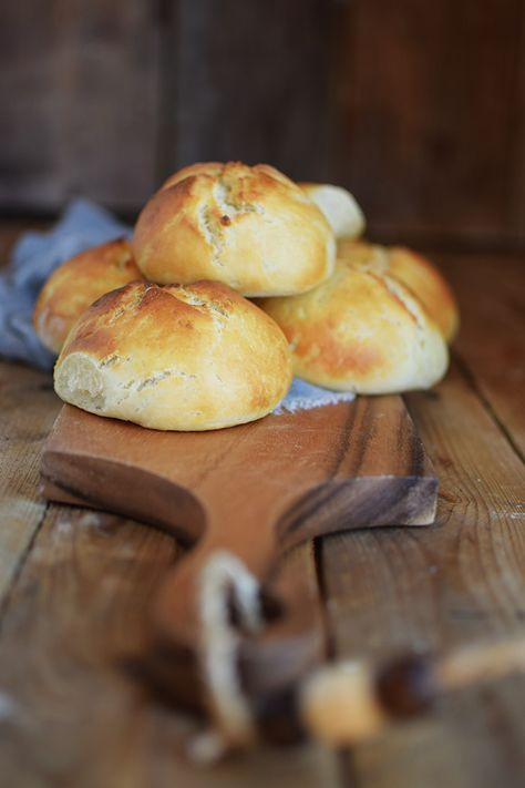 Quarkbrötchen Und Himbeermarmelade | Rezept avec Süße Brötchen Backen