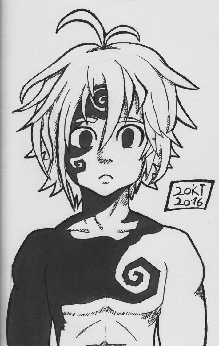 Resultado De Imagem Para Drawing Meliodas | Desenhos destiné Dessin Meliodas A Imprimer