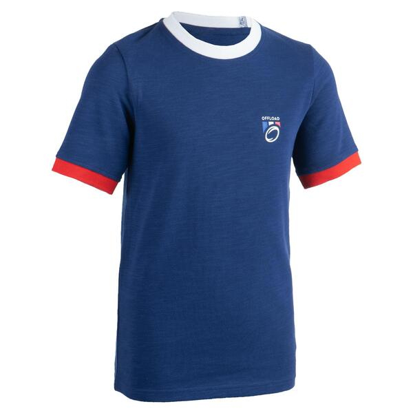 Rugby-Fanshirt Frankreich 2019 Kinder Blau Von Decathlon intérieur Frankreich Für Kinder