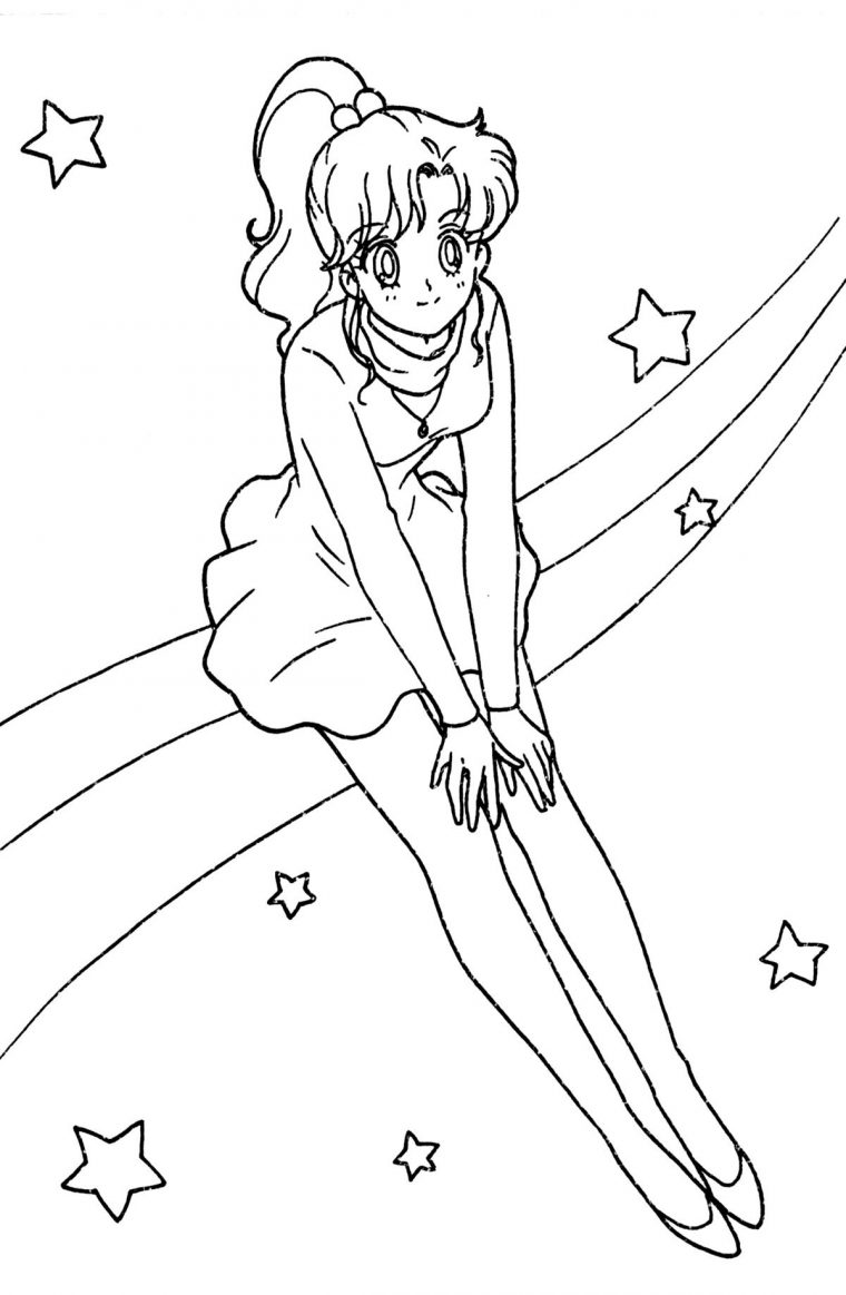 Sailor Moon Coloring Pages, Anime Coloring Pages, Anime concernant Coloriage Jupiter