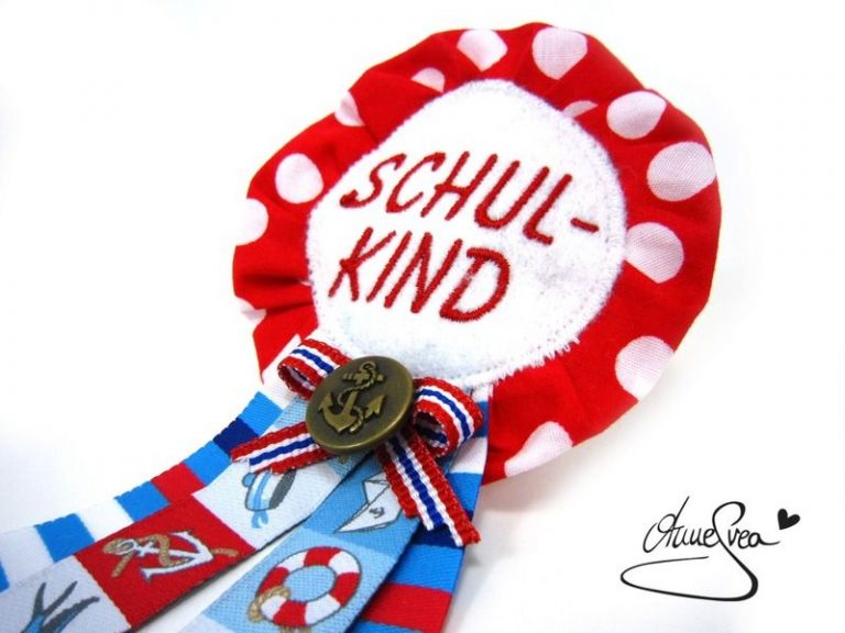 Schul-Orden Schulkind Maritim Medaille Anstecker | Kinder intérieur