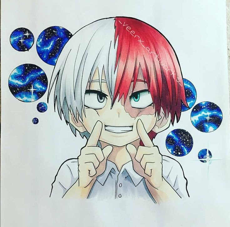 Shoto Todoroki – My Hero Academia – Chibi | My Hero avec Dessin My Hero Academia Shouto