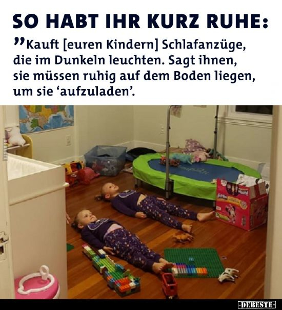 So Habt Ihr Kurz Ruhe.. | Witzige Bilder Sprüche, Witze encequiconcerne Witze Für Kleinkinder