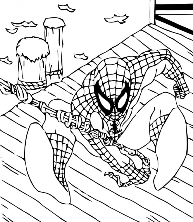 Spiderman Dessin Facile Couleur – Dessin Facile à Dessin Spiderman Facile