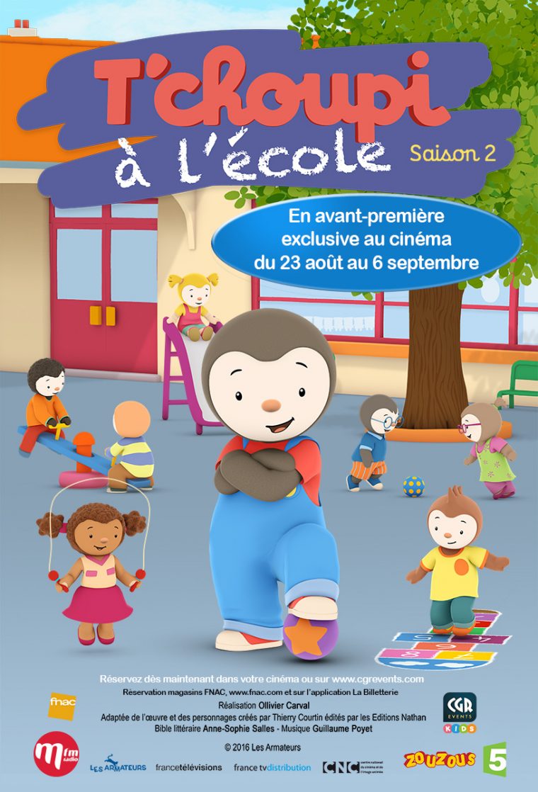 T'Choupi À L'École ! – Saison 2 Inédite (Cgr Events concernant Tchoupi Et Doudou À L École