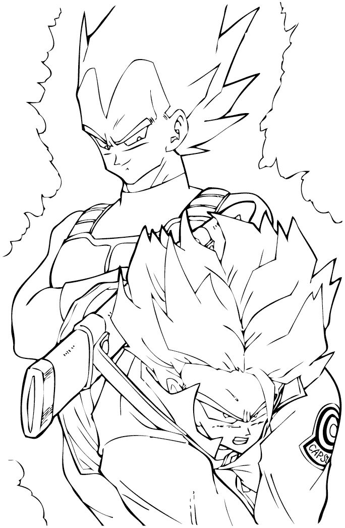 Téléchargez Ou Imprimez Cette Incroyable Coloriage: Trunks dedans Coloriage Trunks