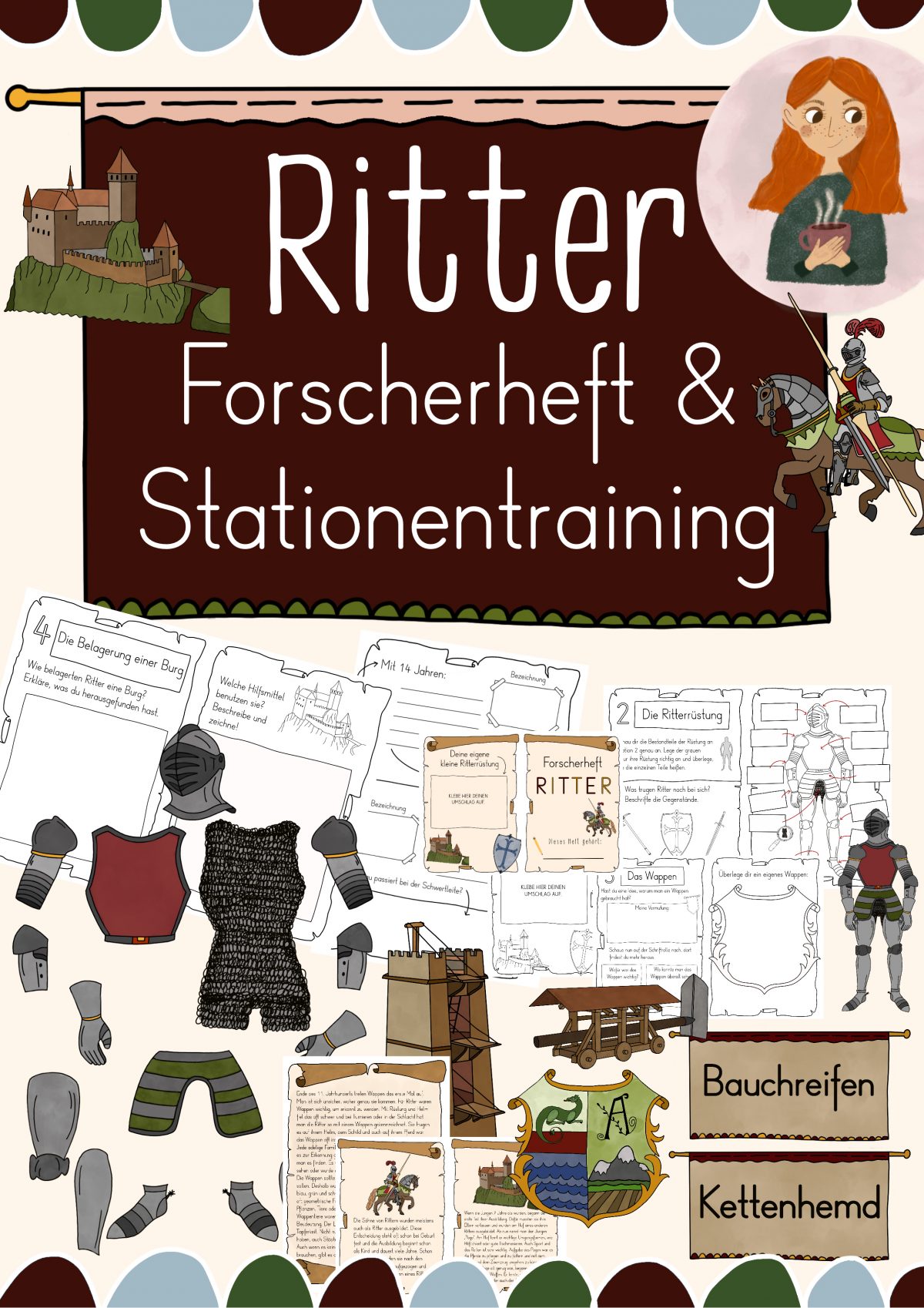 Thema Ritter Kunst Bilder Pinterest Grundschule - Nina tout