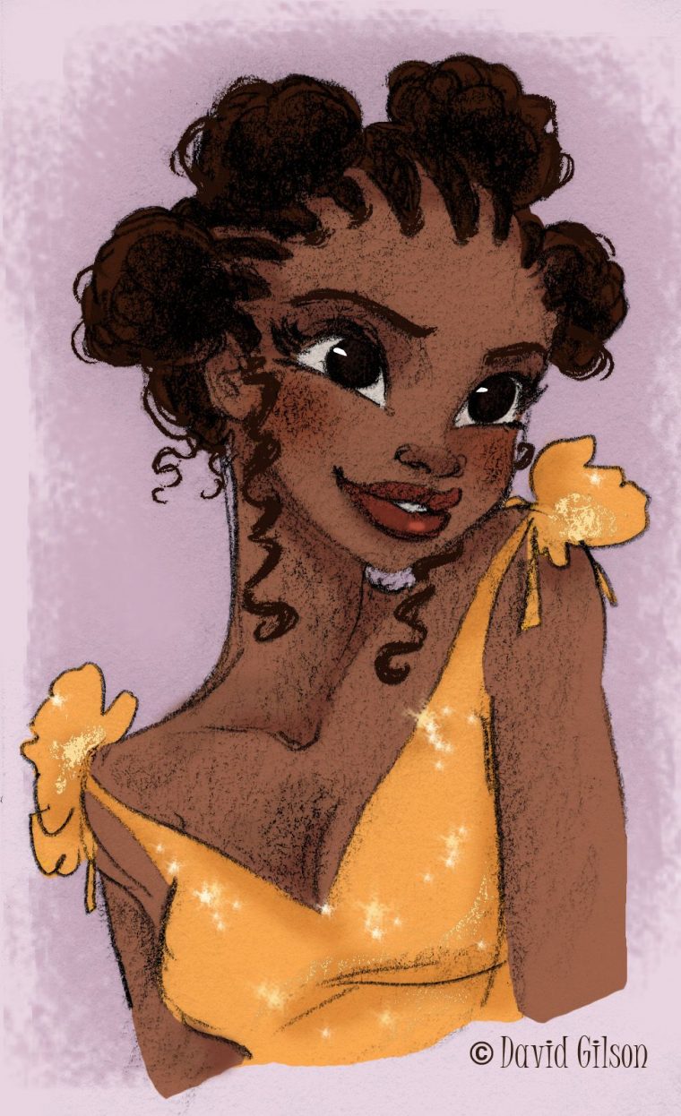 Tiana By David Gilson | Dessin Africain, Art De Bande destiné Tiana Dessin