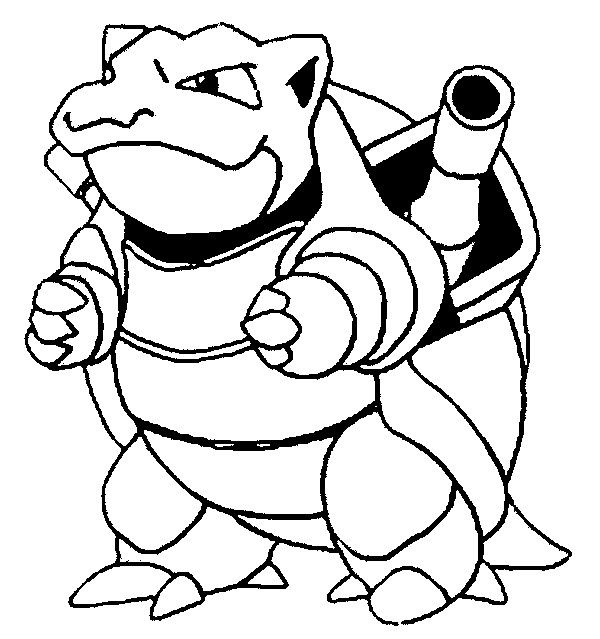 Tortank #Pokemonkleurplaten | Pokemon Ausmalbilder destiné Coloriage Pokemon Tortank