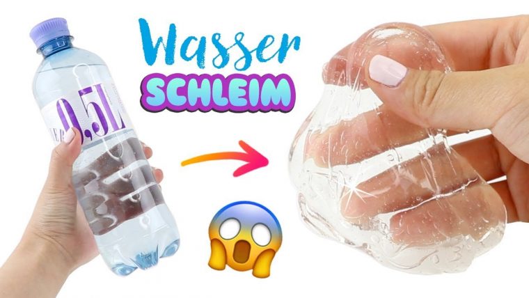 Transparenter Slime Mit Wasser! 😱 Diy Schleim Einfach destiné Kleber Selber Machen Anleitung