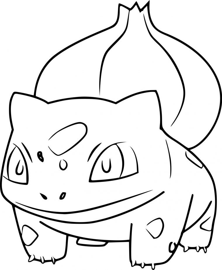 Un Anniversaire Sur Le Thème Pokémon | Coloriage Pikachu tout Bulbizarre Coloriage