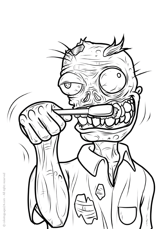 Zombie Qui Fait Peur – Greatestcoloringbook tout Dessin Halloween Qui Fait Peur Clown