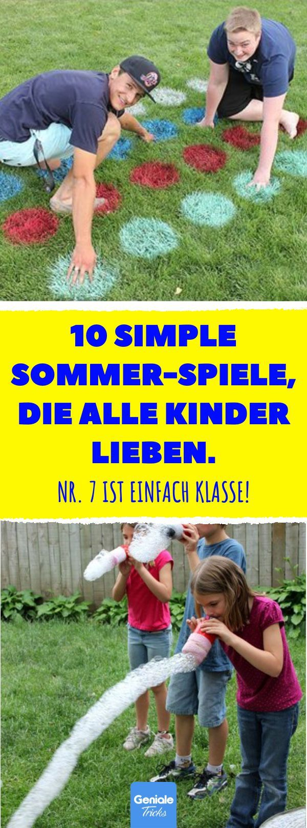 10 Simple Sommer-Spiele, Die Alle Kinder Lieben. Nr. 7 Ist destiné Kinderspiele Für Kinder