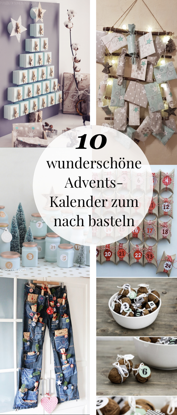 Adventskalender Basteln – 10 Kreative Bastelideen dedans Adventskalender Selber Machen Kinder